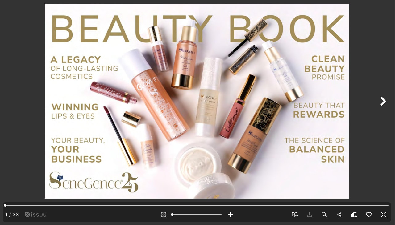 SeneGence Beauty Book Catalog